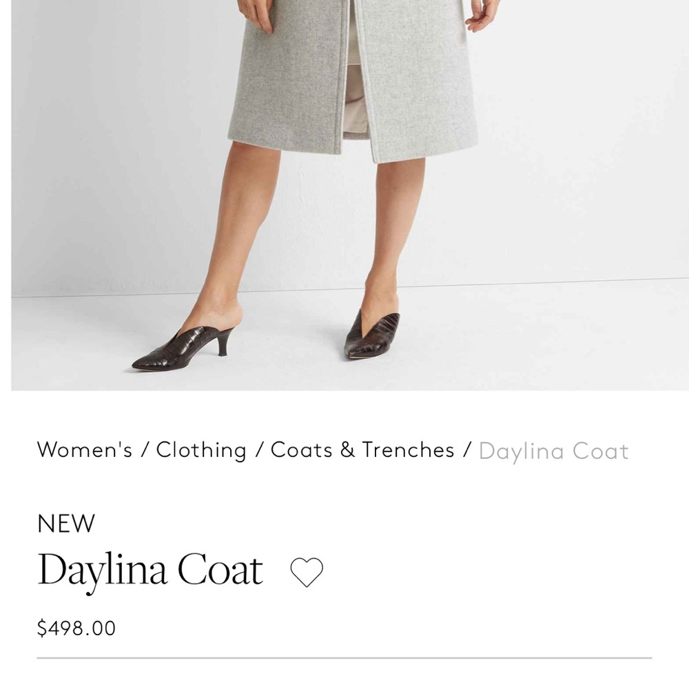 Club Monaco Daylina Coat new with tag - Picture 2 of 5